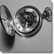 een antiek zakhorloge